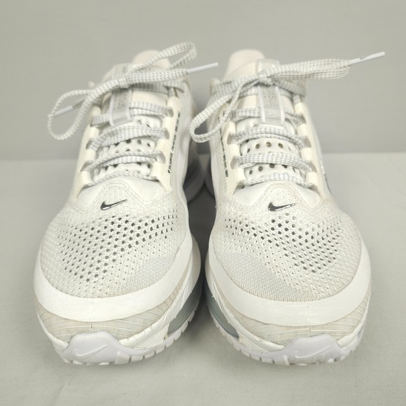 Nike Air Zoom Pegasus Premium Shoes Women Size 8.5 White Metallic Silver - Picture 2 of 16